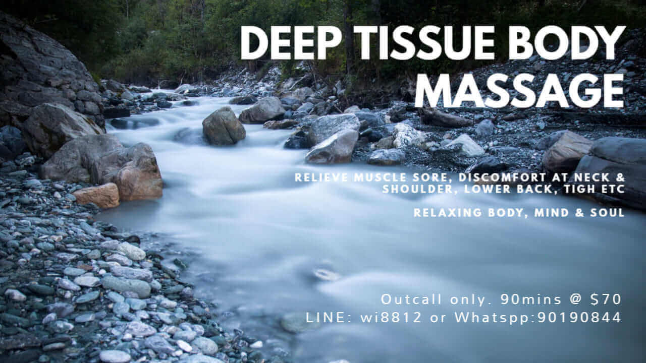 Deep Tissue Body Massage - outcall only - Massage ...